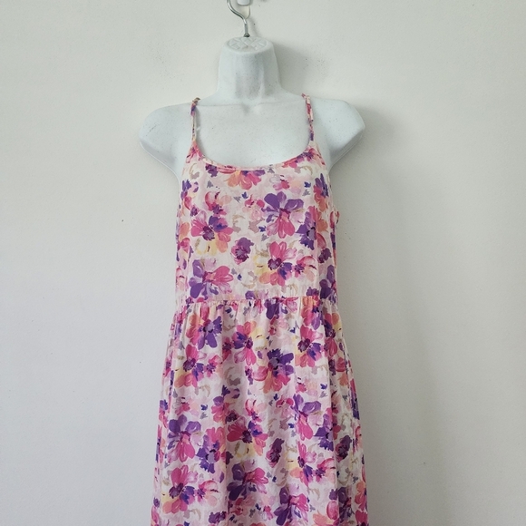 LoveShackFancy Faraday Floral-Print Slip Maxi Dress Size Medium - Picture 4 of 14